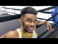 Errol Spence Full Interview Talks Floyd Mayweather Sparring Manny Pacquiao & much more