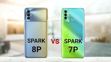 Tecno Spark 8P vs Tecno Spark 7P