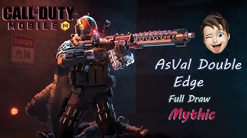 Cross Guard Mythic Drop Redux! 😜 | Mythic AS VAL Double Edge | Codm | Full Draw Purchase