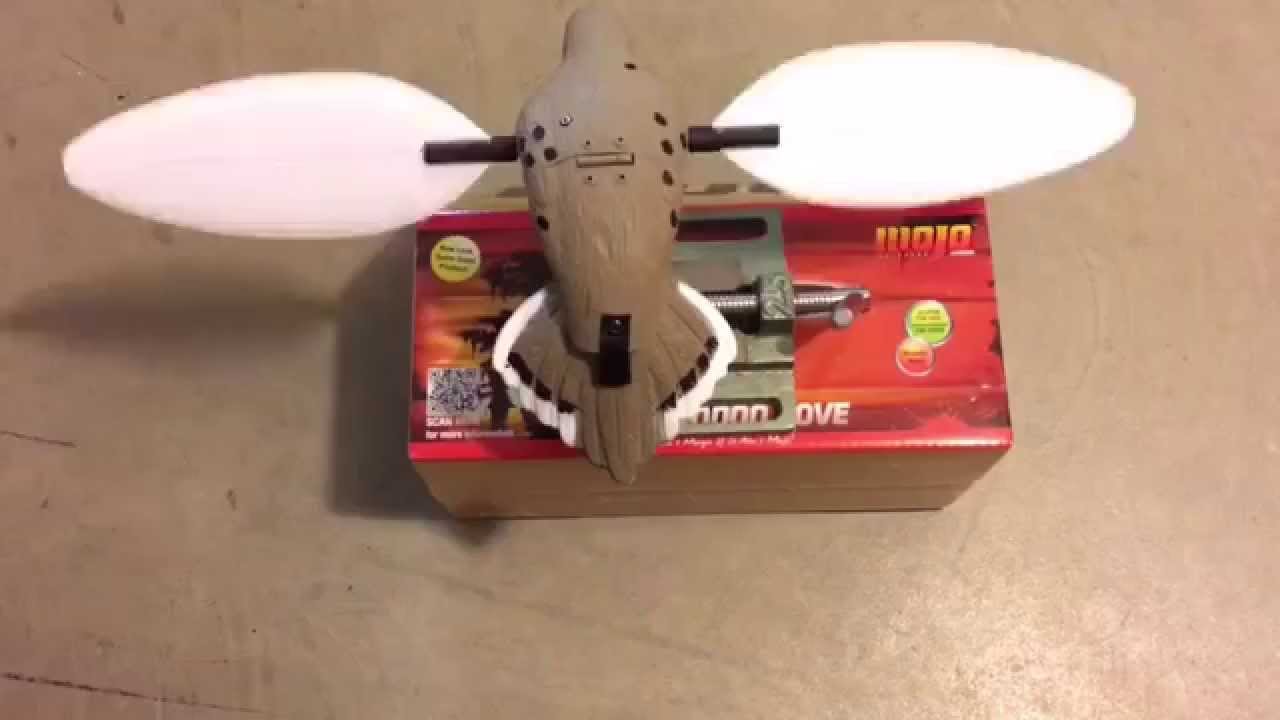 DIY Mojo Dove Duck decoy with programmable timer. Timer for motorized