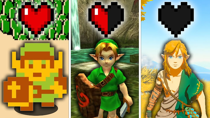 Si je prends un Dégât, je change de Zelda