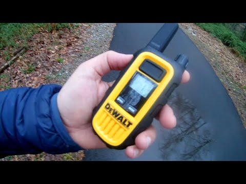 DeWALT Walkie Talkies - Unboxing and Review - YouTube