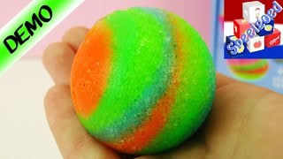 Helder op platform Verwacht het MEGA STUITERBAL zelf maken in mooie regenboogkleuren! | Make your own  bouncing balls - YouTube