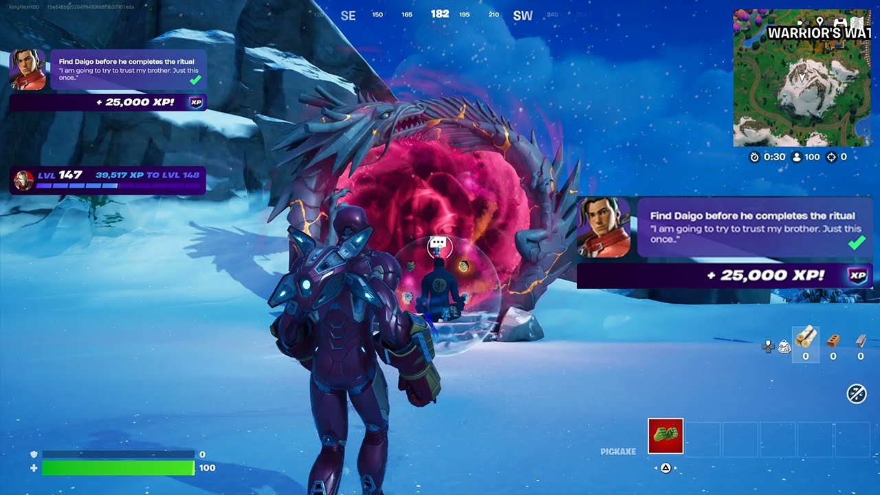 How to EASILY Find Daigo before he completes the ritual in Fortnite ...