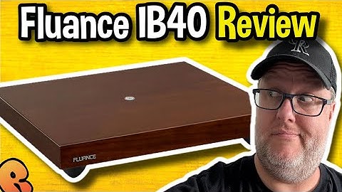 Fluance IB40 Turntable Isolation Base - Unboxing & Review!