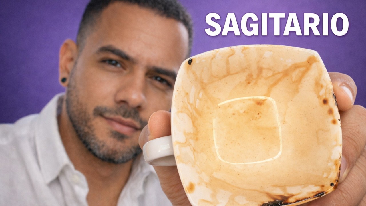 😲Sagitario ALGO CAMBIA EN TU VIDA AHORA! lectura del cafe - lectura de la taza para sagitario.