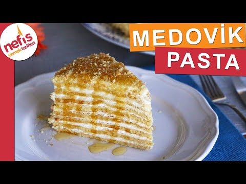 meşhur medovi̇k pastasi - ballı rus pastası