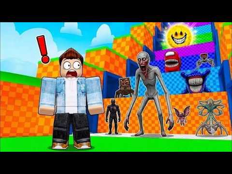 Jump To Steal SCP Monsters!☠️👻