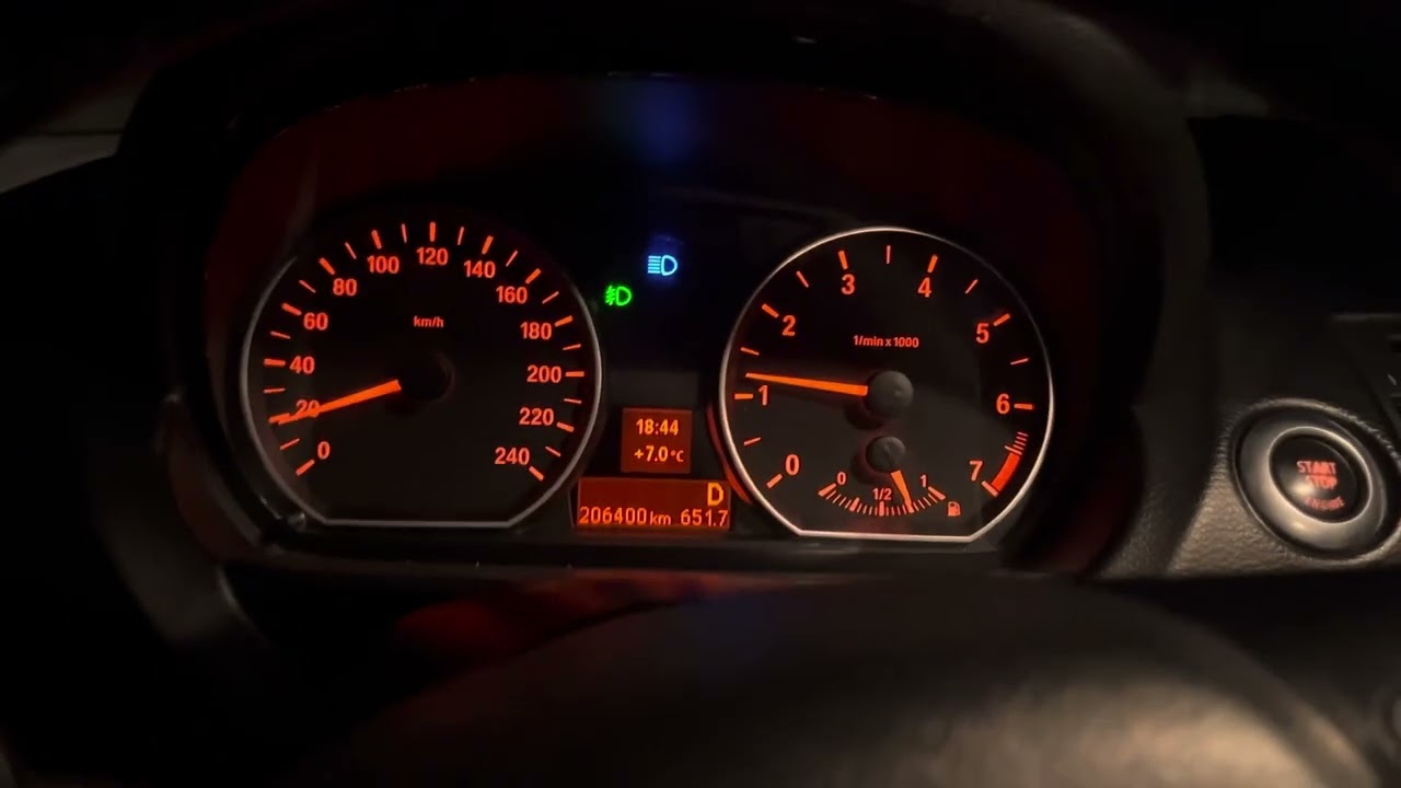 РАСХОД ПО ТРАССЕ НА BMW 1 series E87 😱