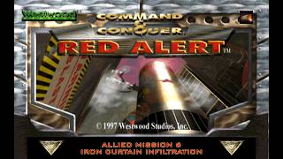 Command & Conquer Red Alert [PS1 PAL] Allied Walkthrough - Mission 6: Iron Curtain Infiltration