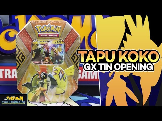 Pokémon TCG: Island Guardians Tin (Tapu Koko-GX)