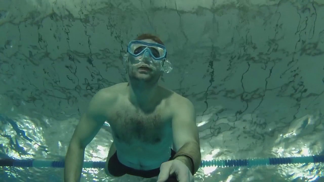 Free Diving Training on the Pool YouTube