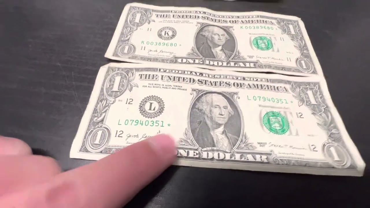 Birthday Note, Low Serial Number and a Nice Broken Ladder Note!