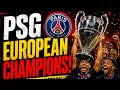 PSG WIN 2ND UCL 🏆 History Made Again in Europe!