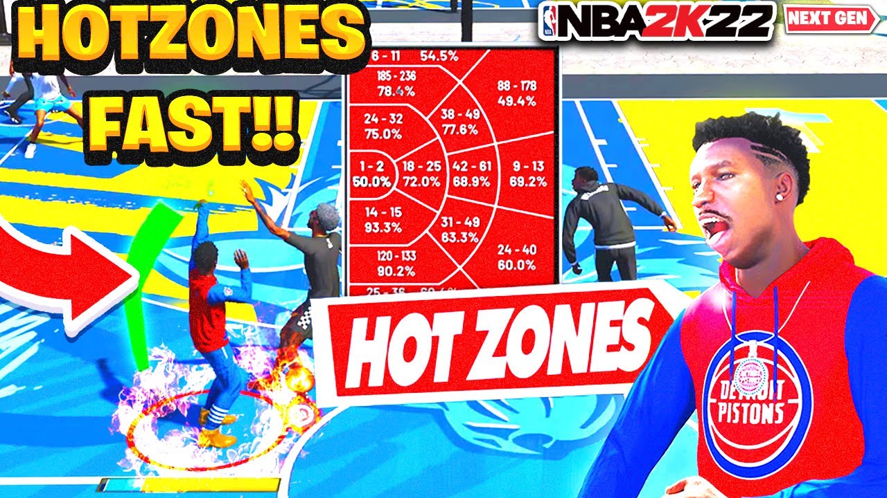 How To Get Hot Zones Nba 2k22 Next Gen