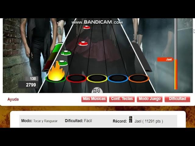 Guitar Flash Akatsuki por BabyMetal HARD/DIFÍCIL RECORD (39118 PTS !!!) 