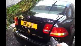 saab boot unlock 2