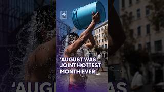 August was joint hottest month on earth, climate service says Earth Reaches All Time High Temperature 4th Day In A Row