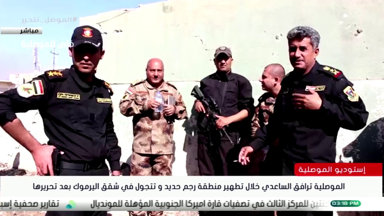 مكافحة الارهاب يسيطر على منطقة وادي العين الجنوبية و الصناعة القديمة بعد السيطرة على رجم حديد