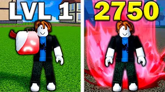Noob To Max With PAIN FRUIT In Blox Fruits