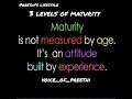 Topic: Maturity/psychology/insta : voice_of_preethi