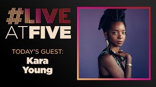 Broadway.com #LiveatFive with Kara Young of THE NEW ENGLANDERS