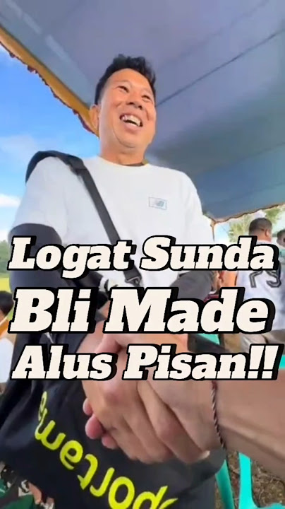 Logat Sunda Made Wirawan 😁 #bobotoh #persib #persibbandung #madewirawan