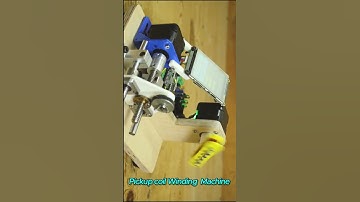 Pickup coil Winding  Machine Using Arduino UNO Project #arduinoproject #shorts