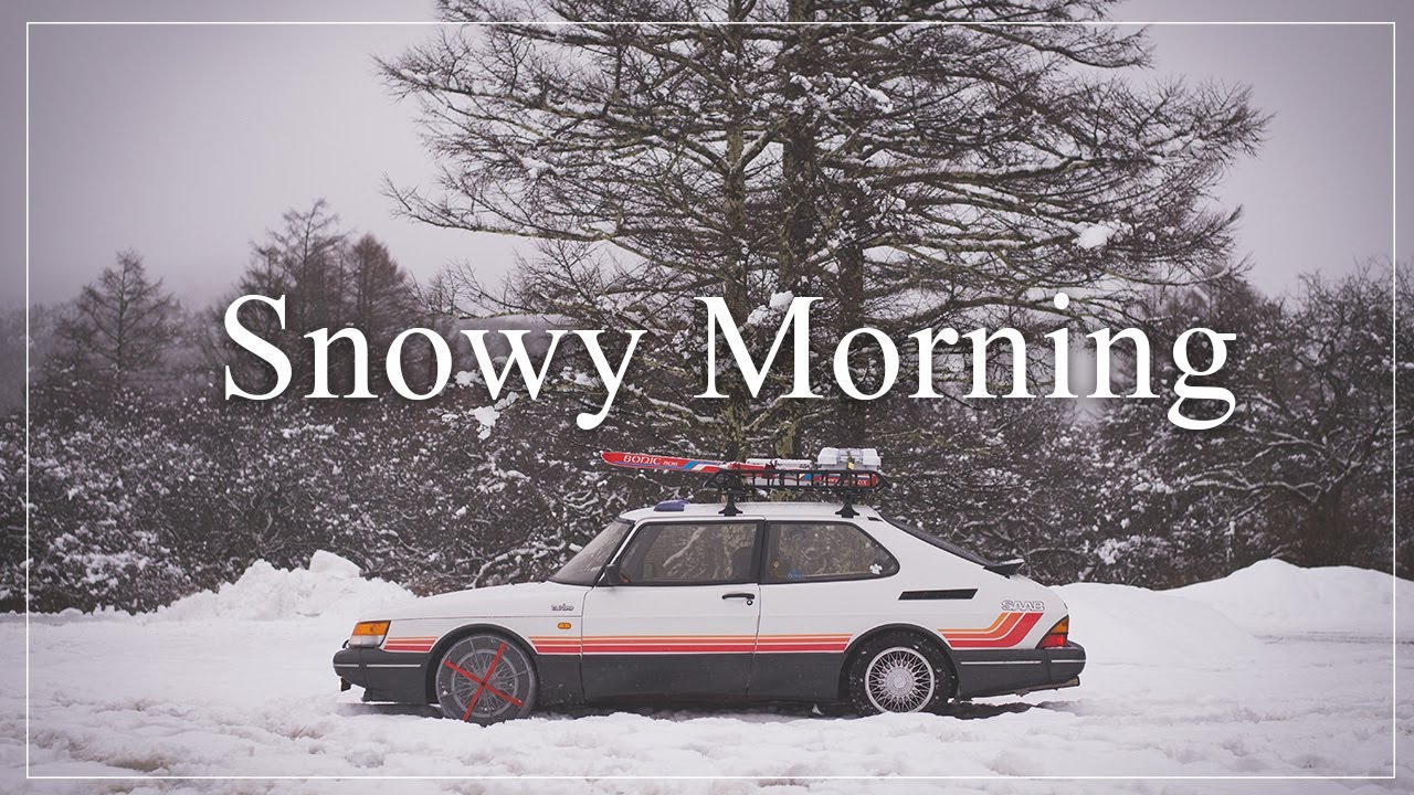 Snow Drive] Heading to Snow World in Japan | SAAB 900 turbo