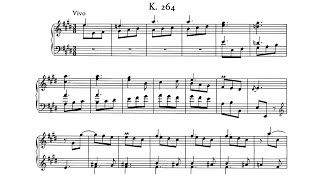 SCARLATTI 鍵盤ソナタ 34枚組 ソナタ K.491 L164 ニ長調/スカルラッティ Domenico Scarlatti