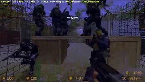 ZOMBIE ESCAPE MOD ON COUNTER-STRIKE: SOURCE, MAP: ZE_predator CSS