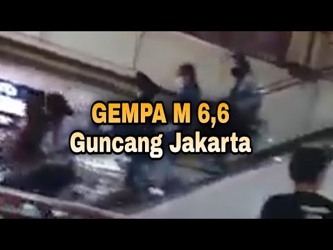 BERITA GEMPA TERKINI M 6,6 GUNCANG JAKARTA
