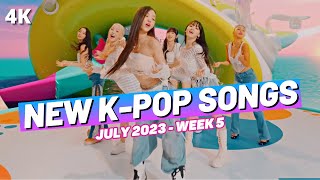 NEW K-POP SONGS | JULY 2023 (WEEK 5)