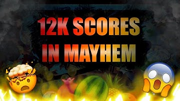 SCORING 12K POINTS in Mayhem! | Fruit Ninja 2 Gameplay | Switch