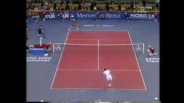 Pete Sampras Nicolas Kiefer ATP Tennis Finals 1999 Semifinal