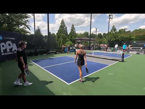 2024 Atlanta Slam PPA / Mix Pro Qualifiers /  Foster, Bates -vs- Helmuth, Helmuth (?) /  Game 2