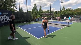2024 Atlanta Slam PPA / Mix Pro Qualifiers /  Foster, Bates -vs- Helmuth, Helmuth (?) /  Game 2