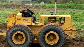 Caterpillar tractor DW6 with 60 scraper 3