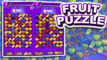 Fruit Puzzle || Construct 3 Game Template || Source code