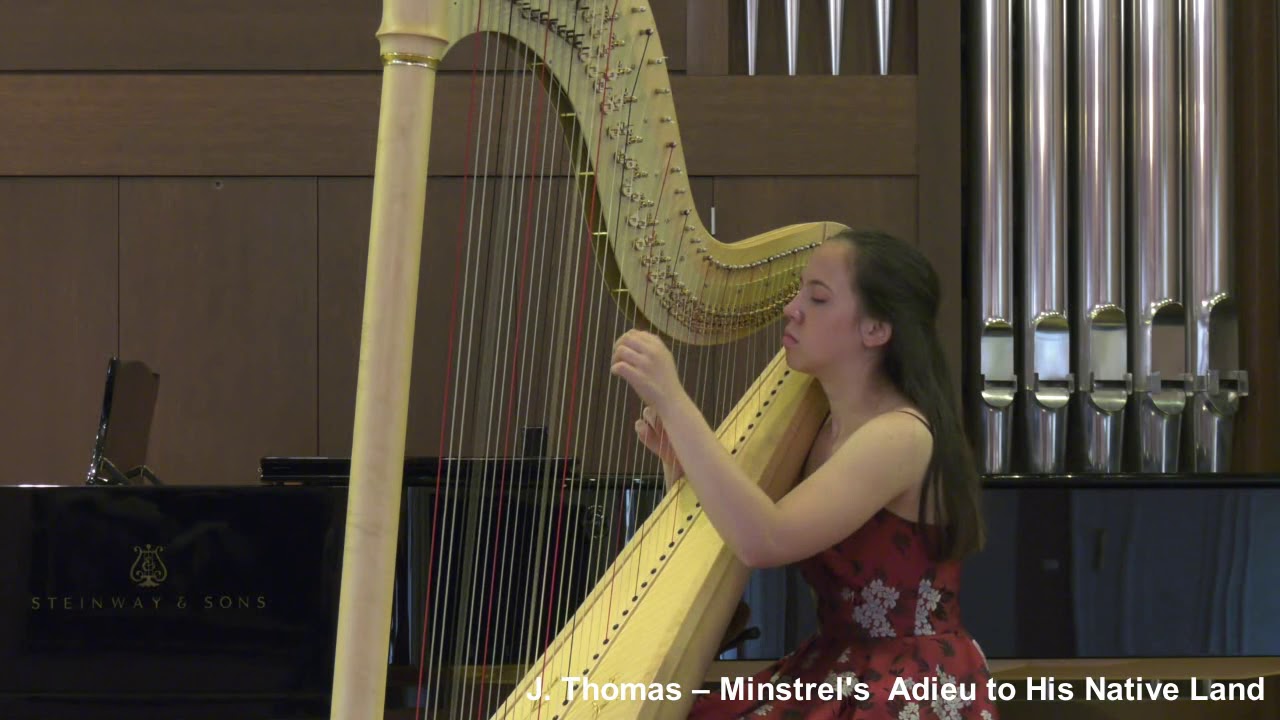 J. Thomas – Minstrel's  Adieu to His Native Land