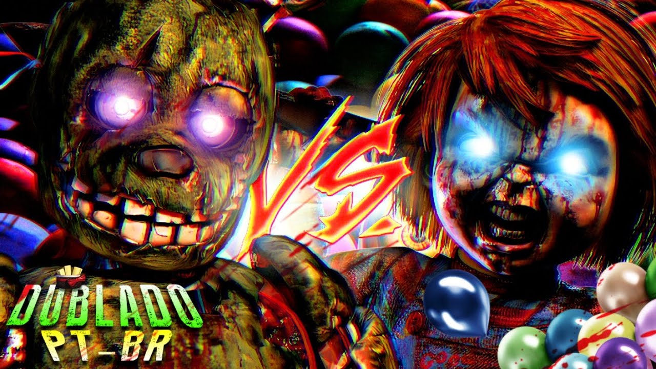 CHUCKY vs SPRINGTRAP | ANIMAÇÃO COMPLETA | DUBLAGEM
