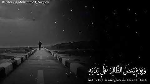 ويوم يعض الظالم على يديه .. تلاوة رائعة