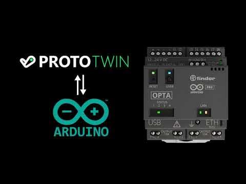 Connect to Arduino OPTA PLC using Modbus TCP/IP | Virtual Commissioning ...