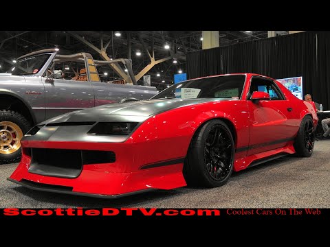 1985 Chevrolet Camaro IROC "IROC-Z" Street Machine Greening Auto Company 2022 SEMA Show Las Vegas