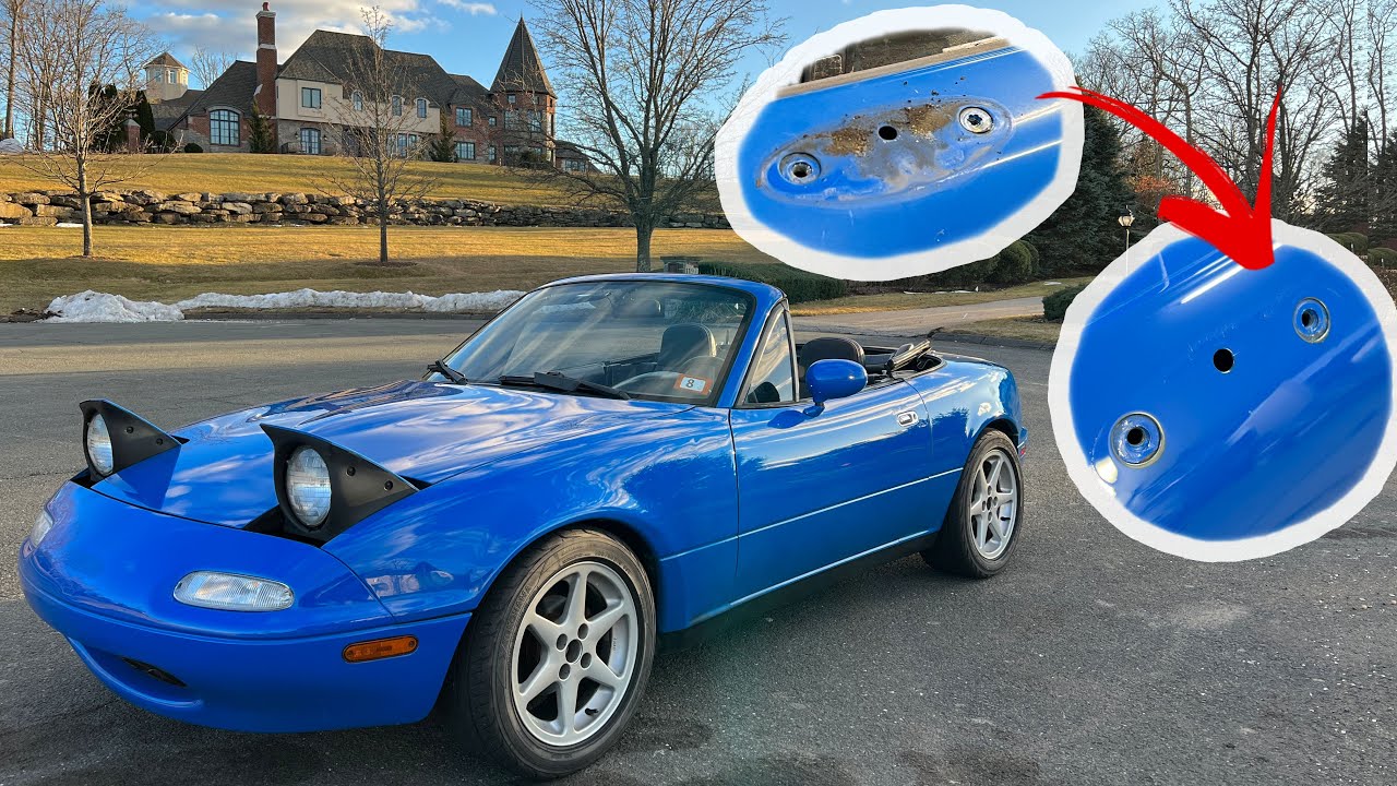 Saving My Turbo Miata's Paint (MIRROR FINISH) YouTube