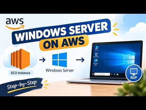 How to Launch a Windows Server on AWS EC2 | Step-by-Step for Beginners