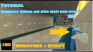 Membuat Keran Bisa Menyala dan mati : miniworld block art MWBA screenshot 4