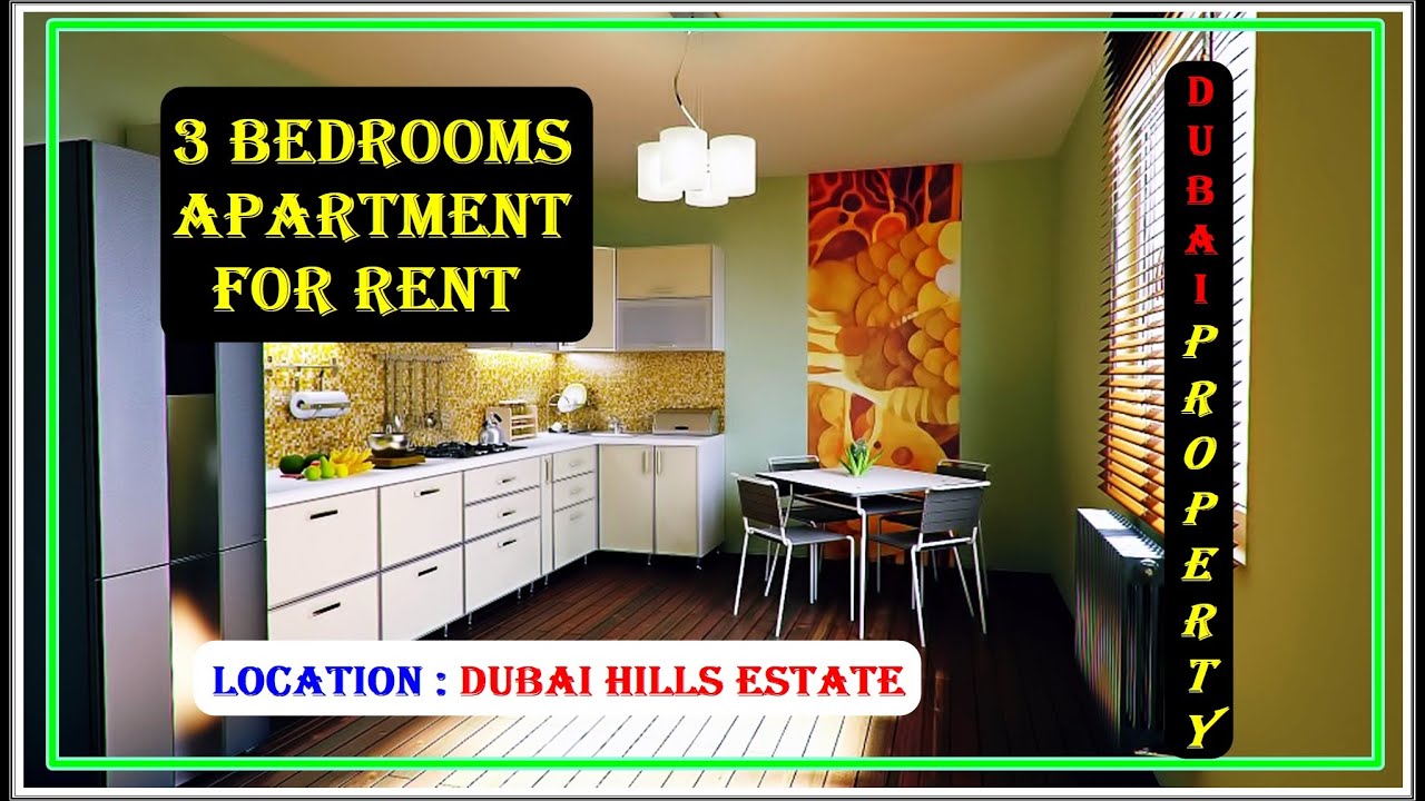 Apartment for Rent in Dubai Hills Estate 7,500/ I Rooms for Rent I