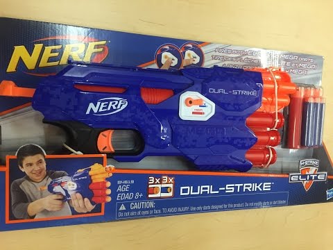 Nerf News: Unreleased Nerf Elite Dual-Strike Sneak Preview(Mega?  Elite?  Why not both?)