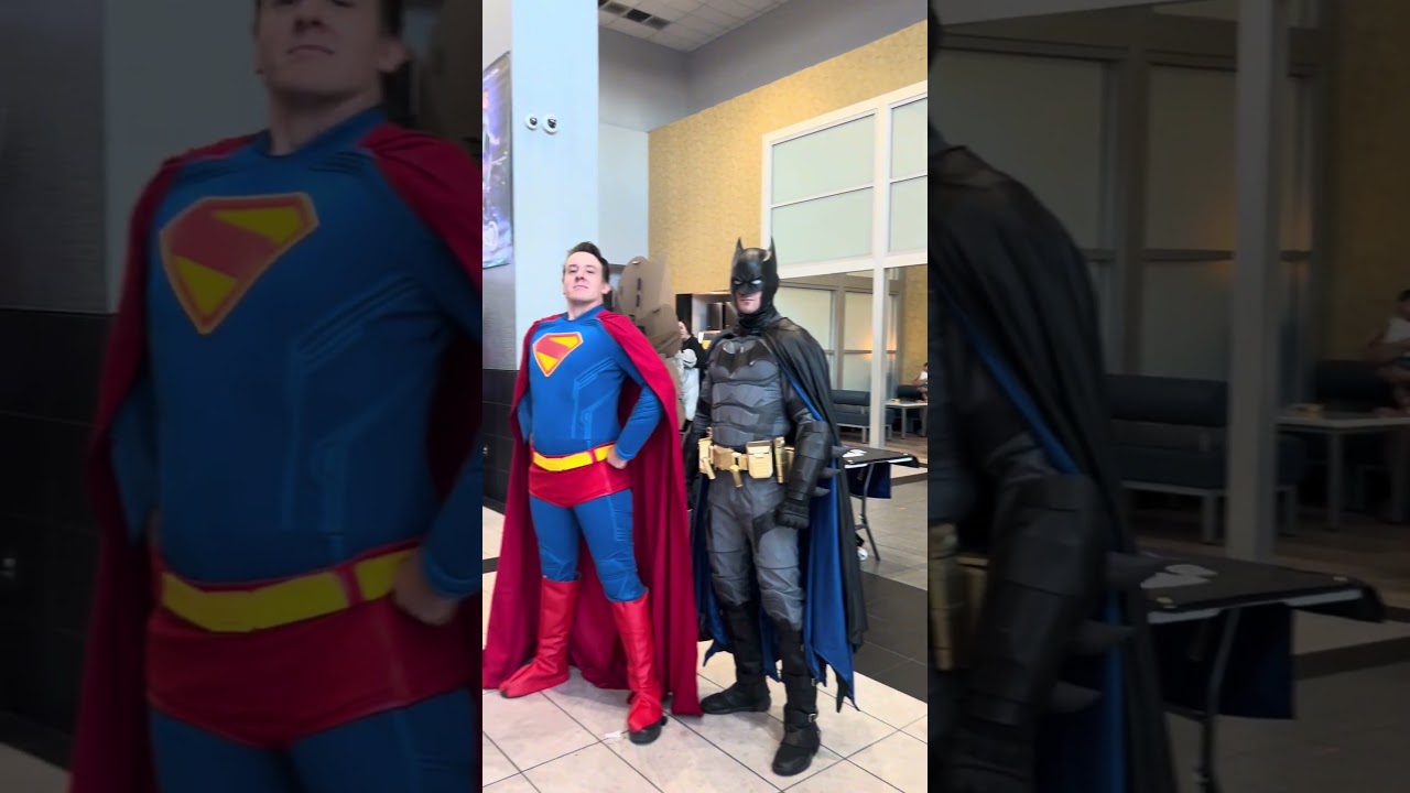 Worlds Finest, Batman and Superman Cosplay